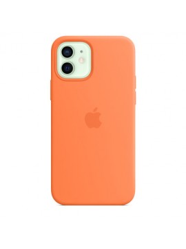 Silicone Case with Animation & MagSafe iPhone 12 / 12 Pro Kumquat