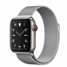 Apple Watch Edition Series 5 40mm Titanium Case w. Gray Sport b. (MWQE2)