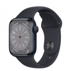Apple Watch Series 8 GPS 45mm Midnight Aluminum Case w. Midnight Sport Band (MNP13 MNUL3)