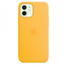 Silicone Case with Animation & MagSafe iPhone 12 / 12 Pro Pink Sunflower