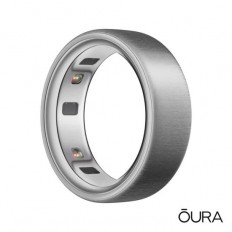 Oura Ring 4 Brushed Silver Size 10 (JZ90-54220-10)