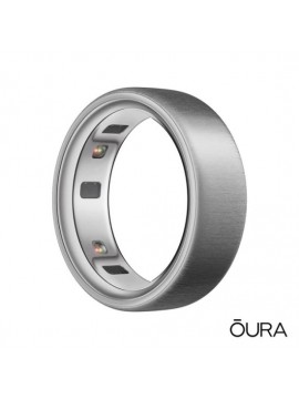 Oura Ring 4 Brushed Silver Size 13 (JZ90-54220-13)