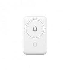 WiWU Snap Cube- Magnetic Wireless charger power bank 10000mAh (White)