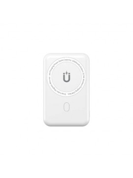 WiWU Snap Cube- Magnetic Wireless charger power bank 10000mAh (White)