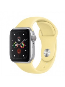 Apple Watch Series 5 GPS 44mm Silver Aluminum w. Lemon Cream (MWT32)
