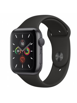 Apple Watch Series 5 LTE 44mm Space Gray Aluminum w. Black b.- Space Gray Aluminum (MWW12)