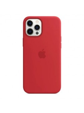 Silicone Case with Animation & MagSafe iPhone 12 Pro Max (Product) Red