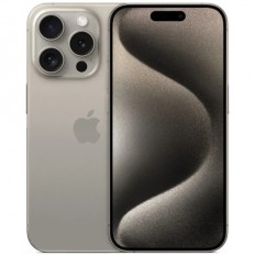 Apple iPhone 15 Pro 256GB eSIM Natural Titanium (MTQU3) - Новий з вітрини