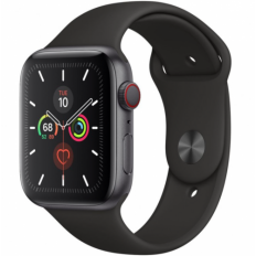 Apple Watch Series 5 LTE 40mm Space Gray Aluminum w. Black b.- Space Gray Aluminum (MWWQ2)