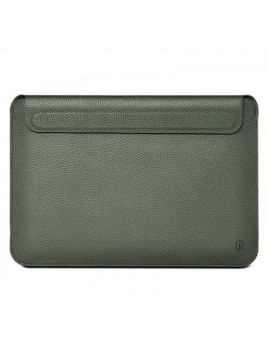WiWU Genuine Leather Laptop Sleeve MacBook 13 Forest Green