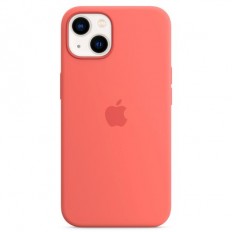 Silicone Case with Animation & MagSafe iPhone 13 Pink Pomelo