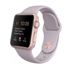 Apple Watch Sport 38mm Rose Gold Aluminum Case with Lavender Sport Band (MLCH2) - Новый распечатанный