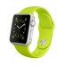 Apple Watch Sport 38mm Silver Aluminum Case with Green Sport Band (MJ2U2) - Новый распечатанный