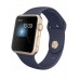 Apple Watch Sport 42mm Gold Aluminum Case with Midnight Blue Sport Band (MLC72) CPO - Новый распечатанный
