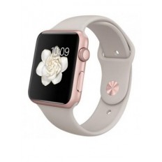 Apple Watch Sport 42mm Rose Gold Aluminum Case with Stone Sport Band (MLC62) CPO - Новый распечатанный