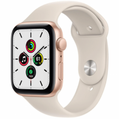Apple Watch SE GPS 40mm Gold Aluminum Case w. Starlight S. Band (MKQ03)