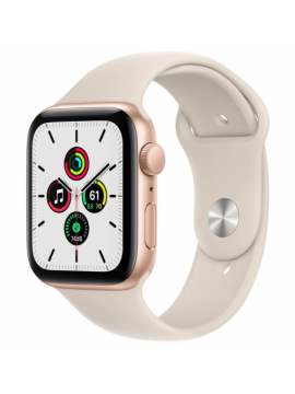 Apple Watch SE GPS 40mm Gold Aluminum Case w. Starlight S. Band (MKQ03)