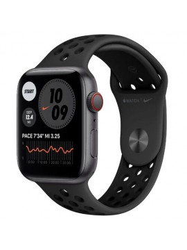 Apple Watch Nike SE GPS + Cellular 44mm Space Gray A. Case w. Anthracite/Black Nike S. Band (MKRX3)