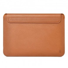 WiWU Genuine Leather Laptop Sleeve MacBook 162 Brown