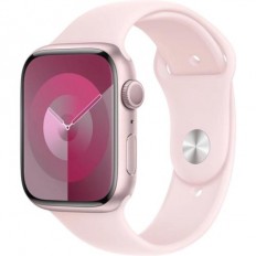Apple Watch Series 9 GPS 41mm Pink Aluminum Case with Light Pink Sport Band - M/L (MR943)