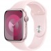 Apple Watch Series 9 GPS 41mm Pink Aluminum Case with Light Pink Sport Band - M/L (MR943)
