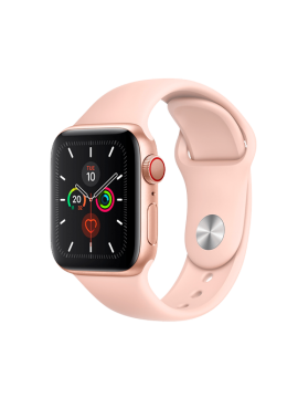 Apple Watch Series 5 LTE 40mm Gold Aluminum w. Pink Sand b.- Gold Aluminum (MWWP2)