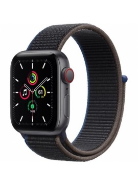 Apple Watch SE GPS + Cellular 44mm Space Gray Aluminum Case with Charcoal Sport L. (MYEU2)