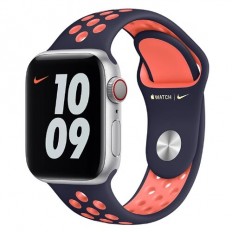 Apple Watch Nike Series 6 GPS + Cellular 40mm Space Gray Aluminum w. Black/Bright Mango Sport B. (MG3X3)