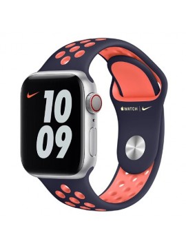 Apple Watch Nike Series 6 GPS + Cellular 40mm Space Gray Aluminum w. Black/Bright Mango Sport B. (MG3X3)