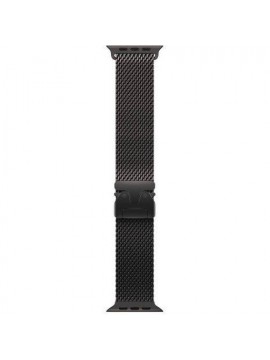 Ремінець Watch Milanese Loop Black Titanium 44/45/46/49mm - Small (MXKF3) - Новий з вітрини