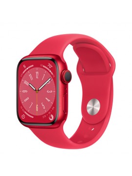 Apple Watch Series 8 GPS + Cellular 45mm PRODUCT RED Aluminum Case w. PRODUCT RED S. Band (MNKA3)