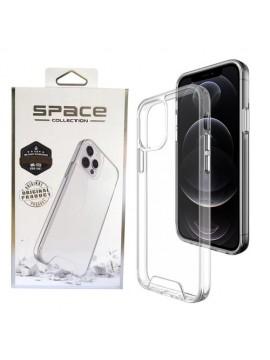Space TPU + PC Case for iPhone 14 Transparent