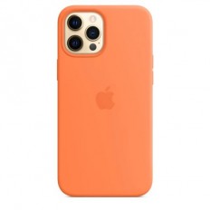 Silicone Case with Animation & MagSafe iPhone 12 Pro Max Kumquat