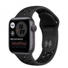 Apple Watch Nike Series 6 GPS + Cellular 44mm Space Gray Alu Case w. Anthracite/Black Sport B. (MG2J3)