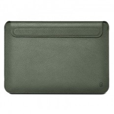 WiWU Genuine Leather Laptop Sleeve MacBook 142 Forest Green