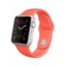 Apple Watch Sport 38mm Silver Aluminum Case with Pink Sport Band (MJ2W2) - Новый распечатанный