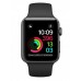 Apple Watch Series 2 38mm Space Gray Aluminum Case with Black Sport Band (MP0D2)