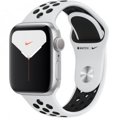 Apple Watch Nike Series 5 GPS 44mm Silver Aluminum w. Silver Aluminum (MX3V2)