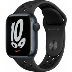 Apple Watch Nike Series 7 GPS 45mm Midnight Aluminum Case w. Anthracite/Black Nike Sport Band (MKNC3)