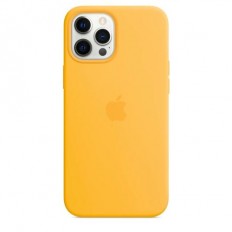 Silicone Case with Animation & MagSafe iPhone 12 Pro Max Sunflower