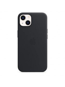 Leather Case with MagSafe iPhone 13 mini Midnight