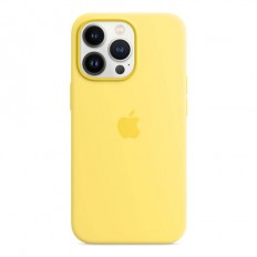 Silicone Case with Animation & MagSafe iPhone 13 Pro Max Lemon Zest