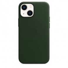 Leather Case with MagSafe iPhone 13 mini Sequoia Green