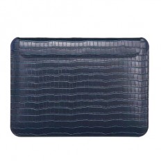 WiWU Skin Croco Geniunie Leather Sleeve MacBook 162 Blue