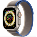 Apple Watch Ultra GPS + Cellular 49mm Titanium Case with Blue/Gray Trail Loop - M/L (MQF33/MQEJ3)