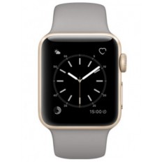 Apple Watch Series 2 38mm Gold Aluminum Case with Concrete Sport Band (MNP22)