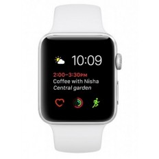 Apple Watch Series 2 38mm Silver Aluminum Case with White Sport Band (MNNW2) - Новый распечатанный