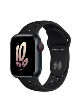 Apple Watch Nike Series 8 GPS 45mm Midnight Aluminum Case w. Black/Black Nike S. Band (MPH43)