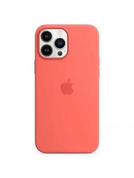 Silicone Case with Animation & MagSafe iPhone 13 Pro Max Pink Pomelo