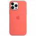Silicone Case with Animation & MagSafe iPhone 13 Pro Max Pink Pomelo